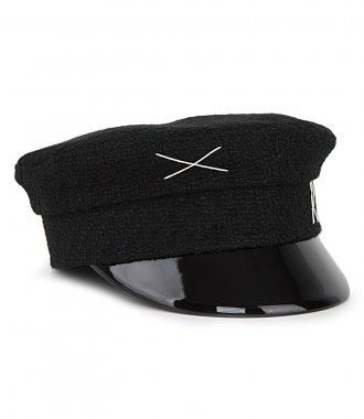 HATS - MONOGRAM EMBROIDERED BAKER BOY CAP