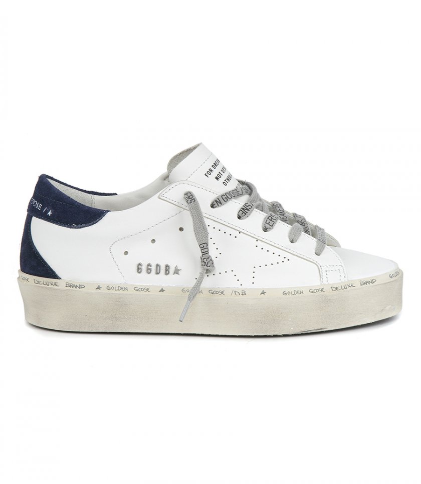 SNEAKERS - WHITE LEATHER HI STAR