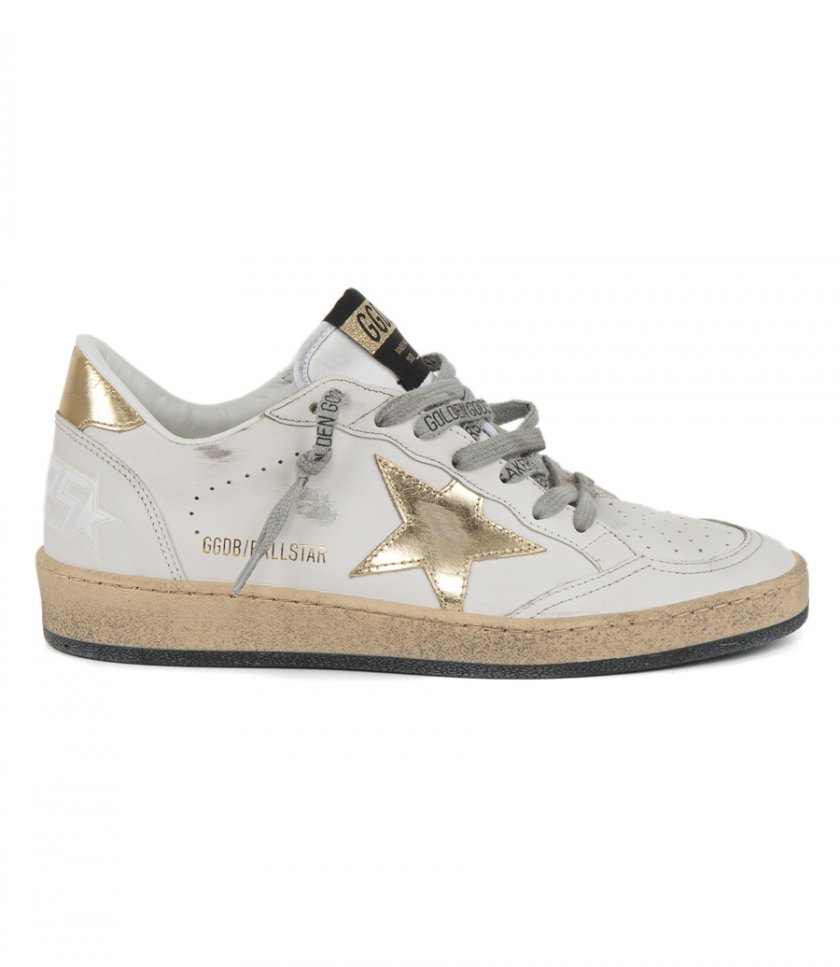 SNEAKERS - GOLD STAR AND HEEL TAB BALL STAR