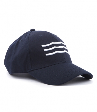 HATS - WAVES EMBROIDERED JOCKEY HAT
