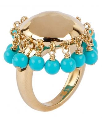 FINE JEWELRY - ANA BAGUE RING FT TIRQUOISE RESIN