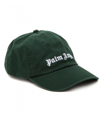 HATS - CLASSIC LOGO CAP IN DARK GREEN