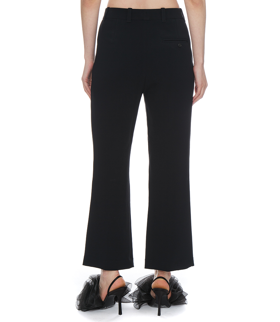 MATTE CREPE KICK FLARE PANT