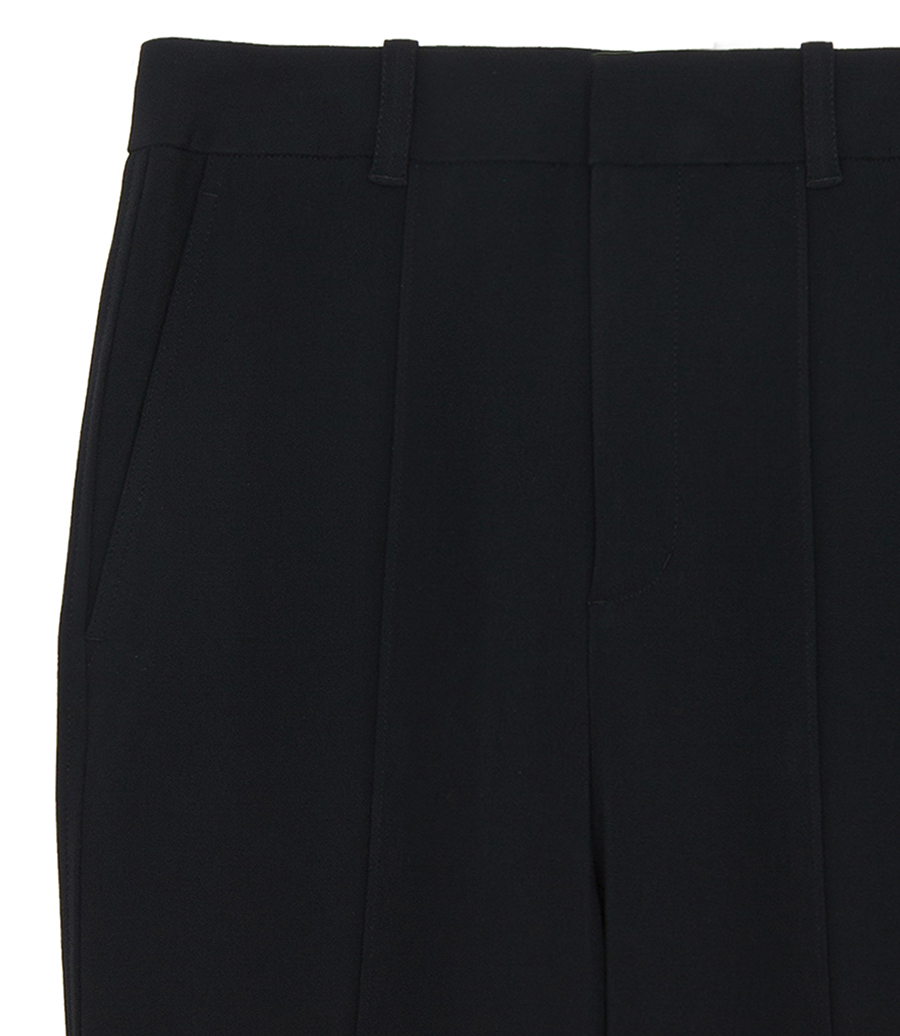 MATTE CREPE KICK FLARE PANT