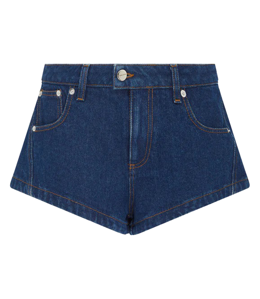 DAVID KOMA - DENIM MINI SHORTS