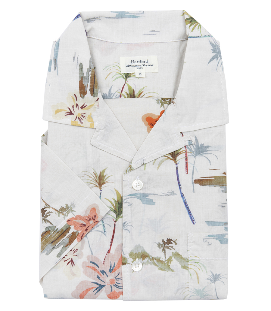HARTFORD - TAHITI PALM MC SHIRT