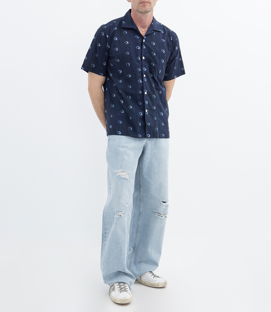 GEOMETRIC PRINTED PALM MC