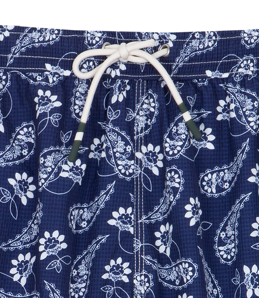 SEERSUCKER SWIM PRINTED