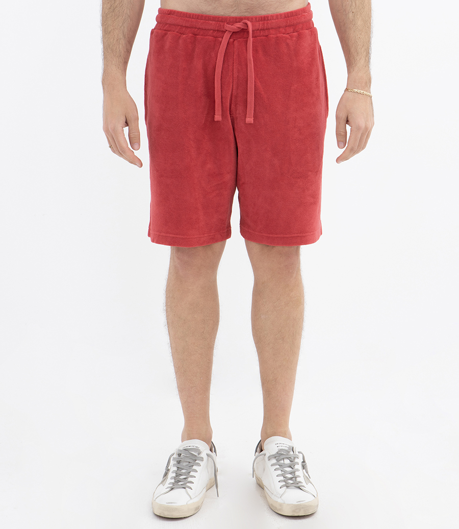TOWELLING BERMUDA SHORTS