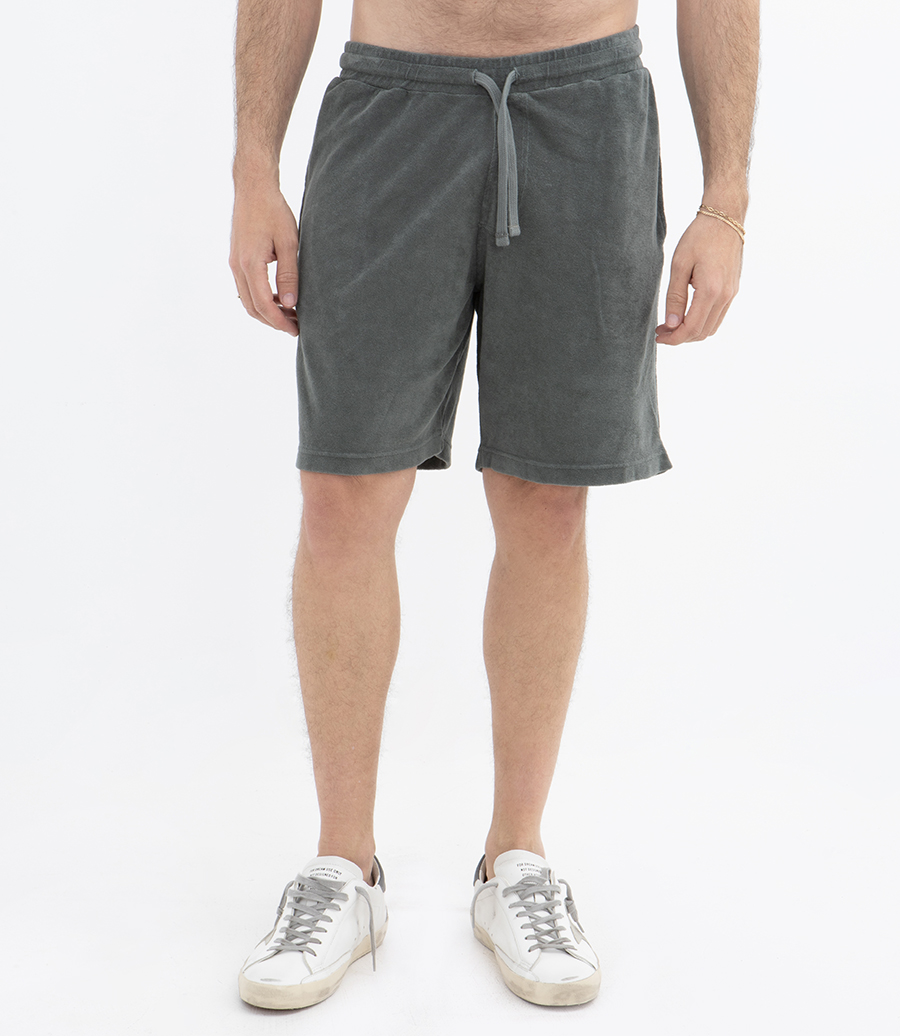 TOWELLING BERMUDA SHORTS