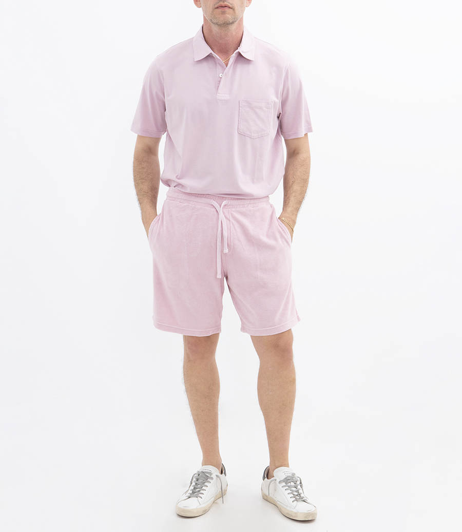 TOWELLING BERMUDA SHORTS