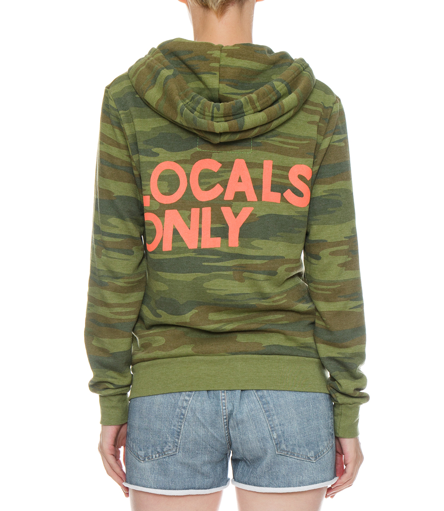 LOCALS ONLY ZIP HOODIE