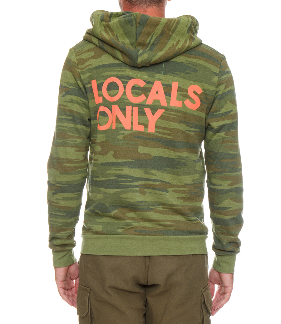 LOCALS ONLY ZIP HOODIE
