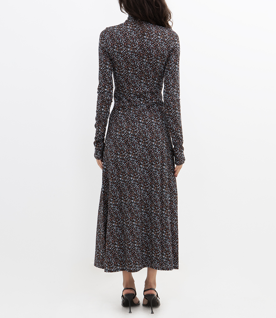 TURTLENECK LONG DRESS