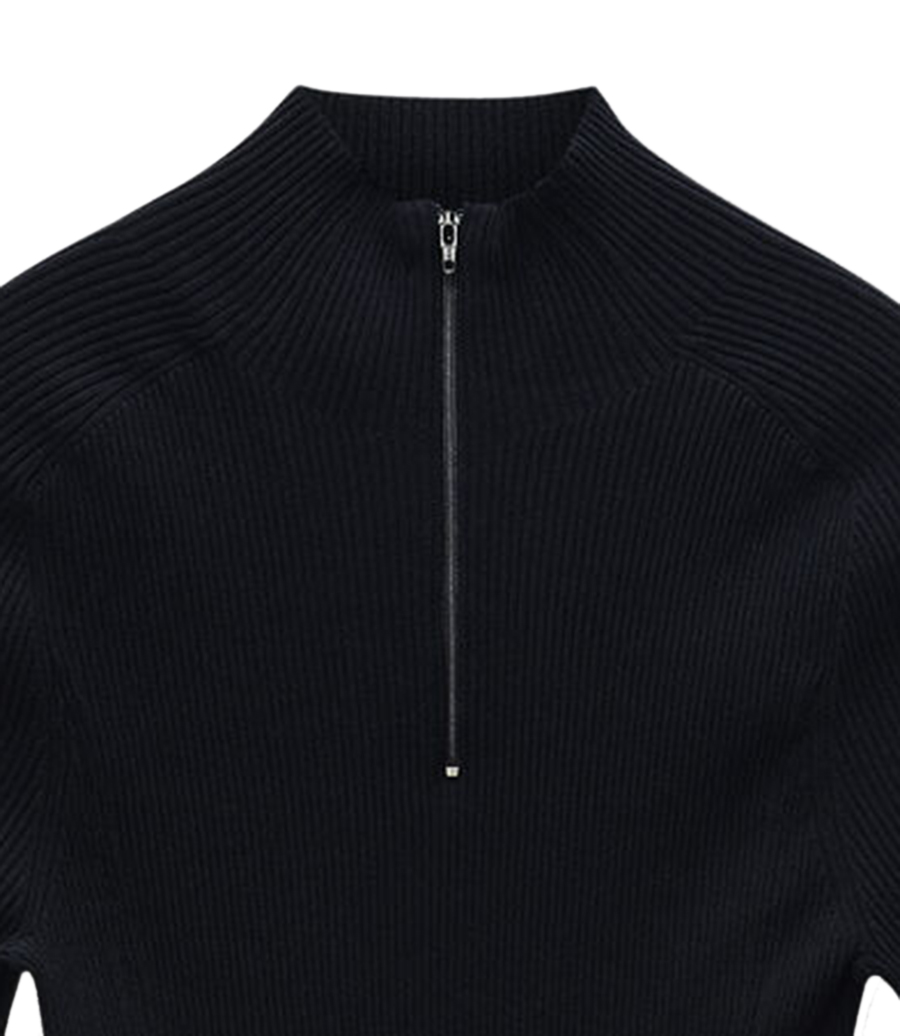 RIBBED SS DRESS