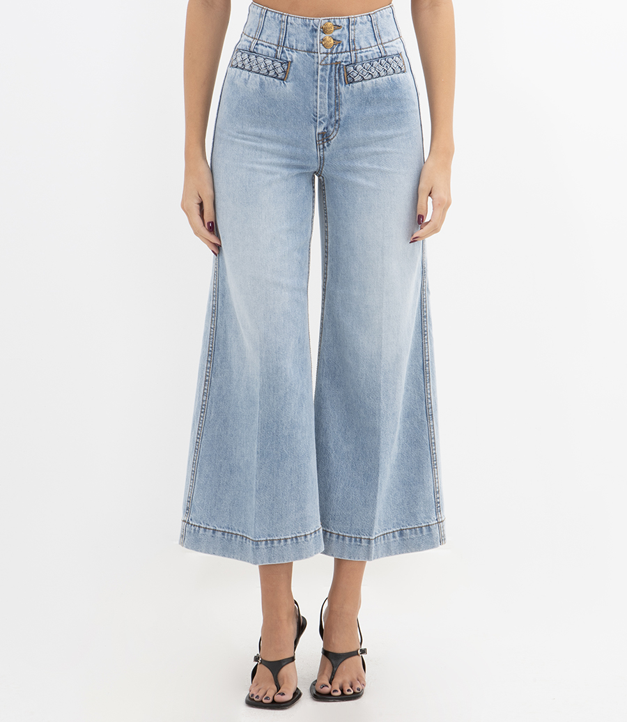 WANDERLUST DENIM CROPPED JEAN