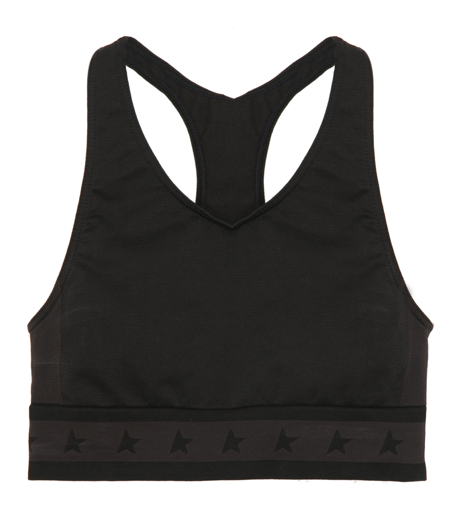 GOLDEN GOOSE  - STAR RACERBACK TOP MIXED