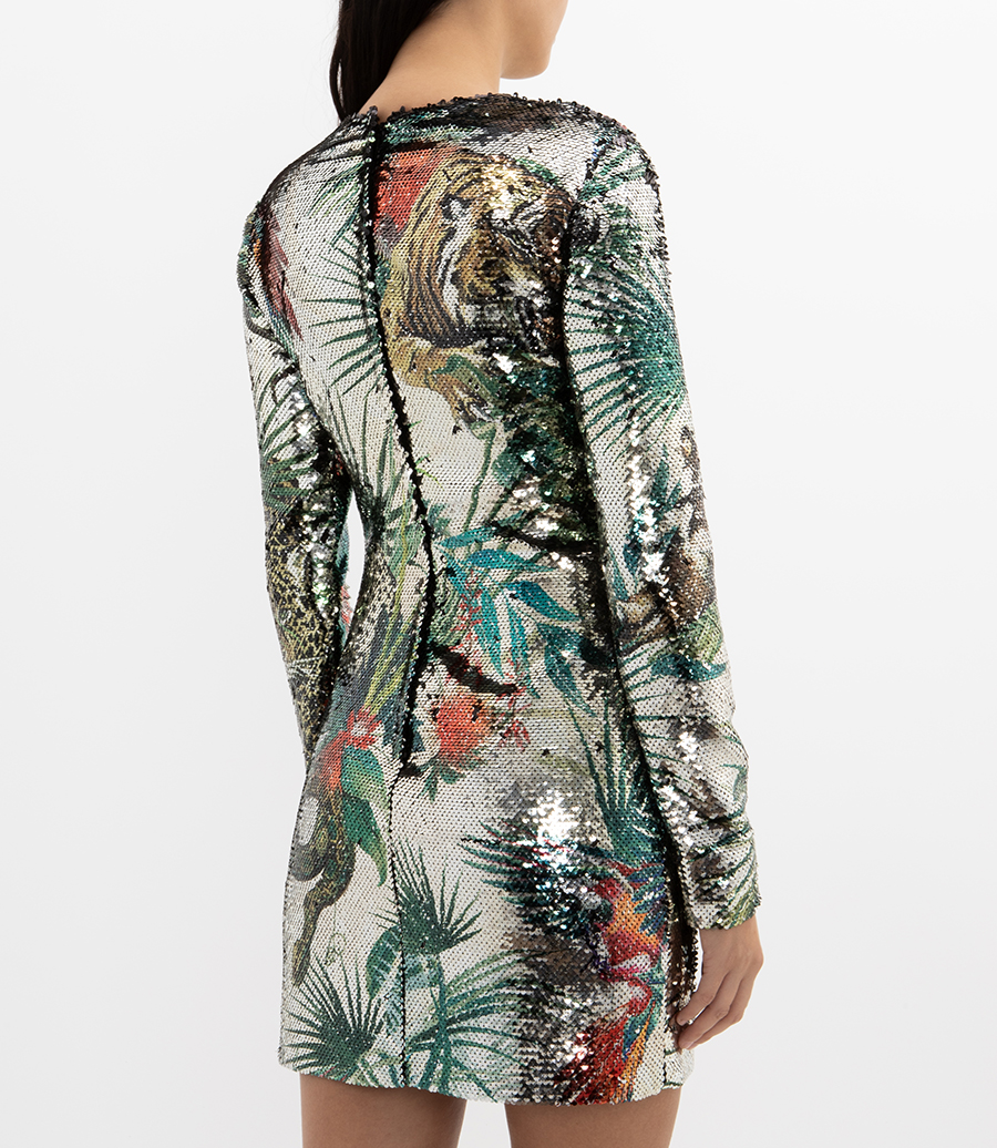 just cavalli sequin dress Roberto Cavalli S/S 2007 runway mini dress embellished with sequin now  available at Raffe  photos by @stefaniemphoto (sold)