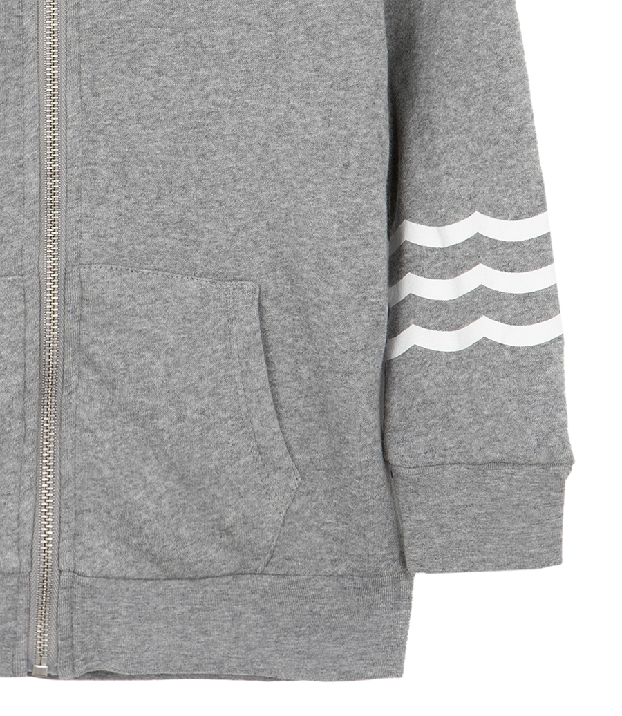 WAVES KIDS ESENTIAL ZIP HOODIE