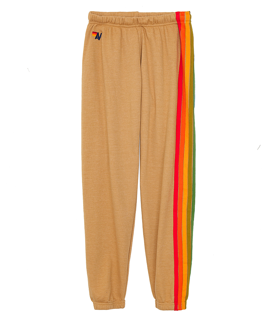 AVIATOR NATION - WOMENS 6 STRIPE SWEATPANTS