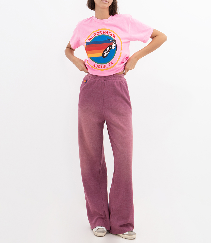 WOMENS ESSENTIAL WIDE  POCKET SWEATPANT