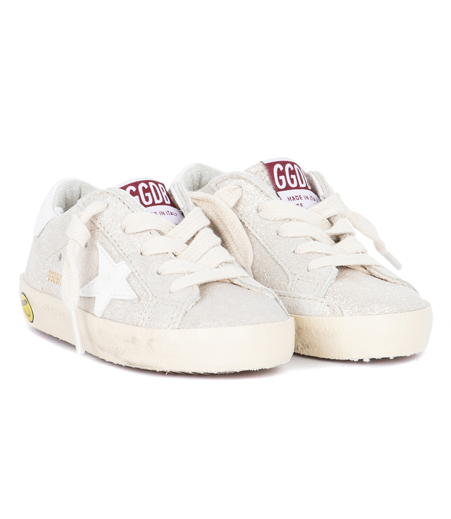 JUNIOR LAMINATED SUEDE SUPER-STAR