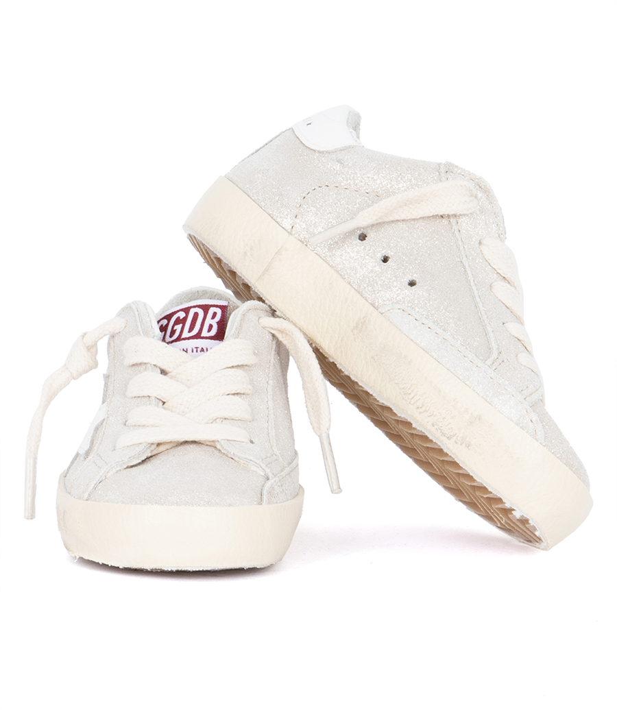 JUNIOR LAMINATED SUEDE SUPER-STAR