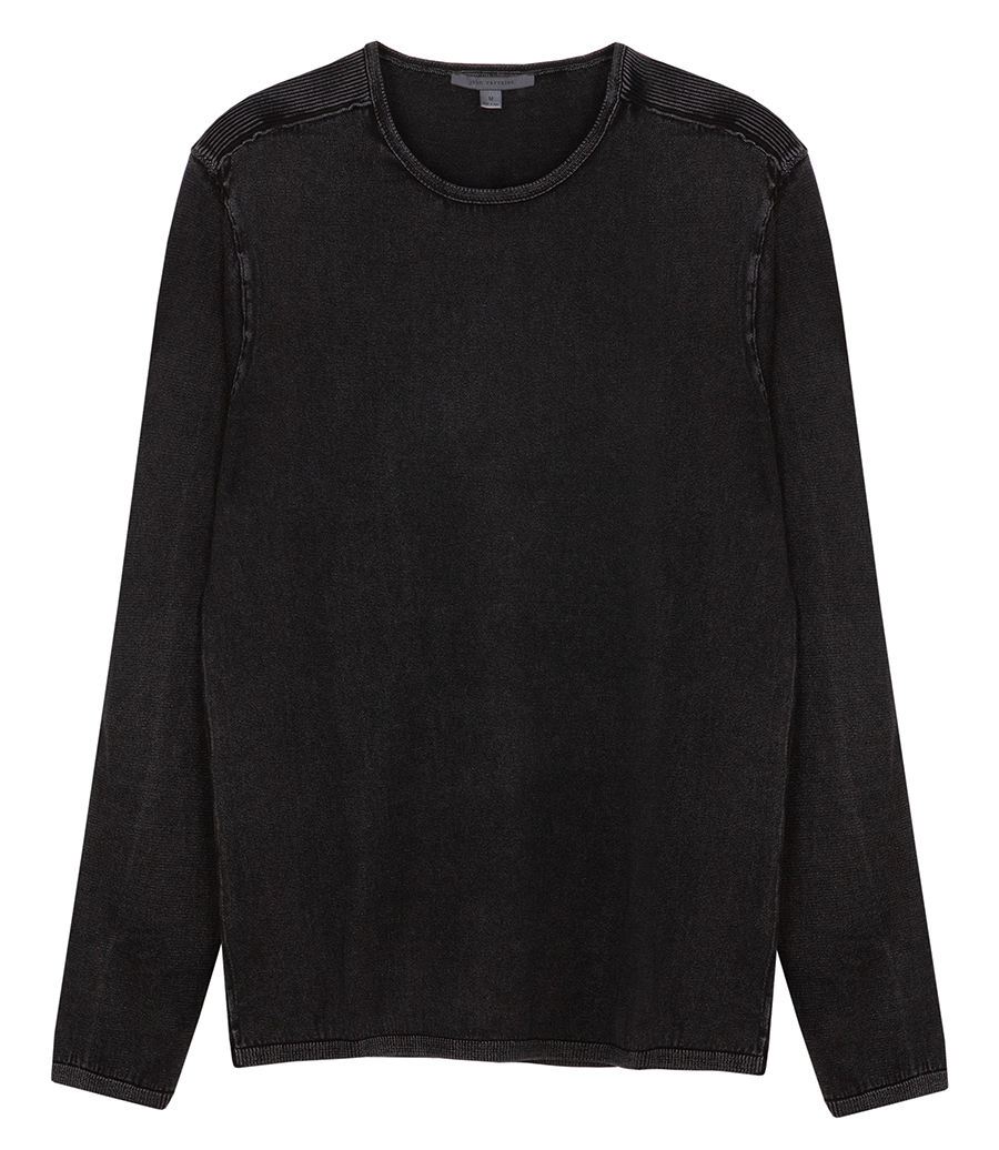 JOHN VARVATOS - WALTER L/S CREW NECK SWEATER