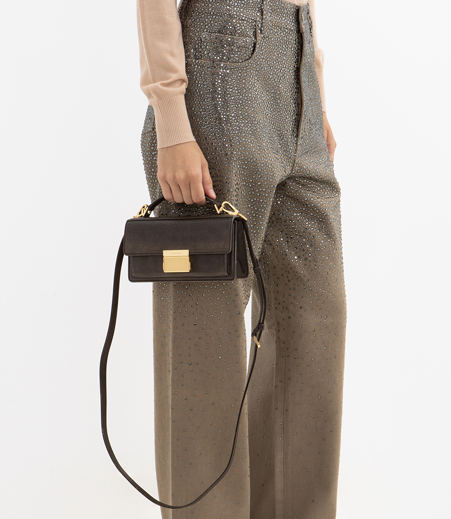 VENEZIA SMALL WITH GOLD METAL DETAIL