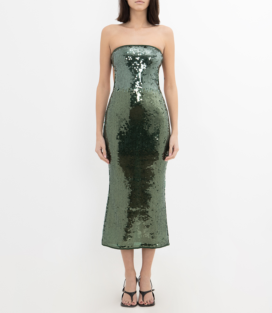 MARYLIN STRAPLESS DRESS