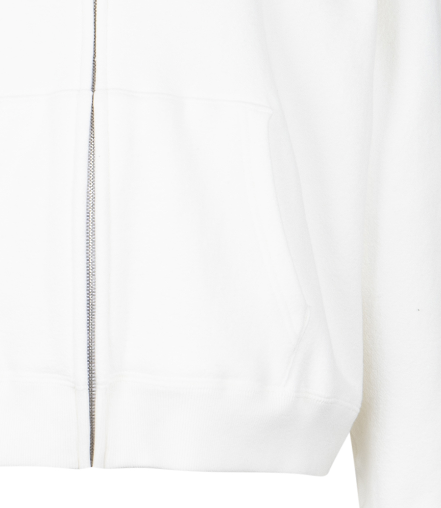 SPONGE ZIP-UP HOODIE