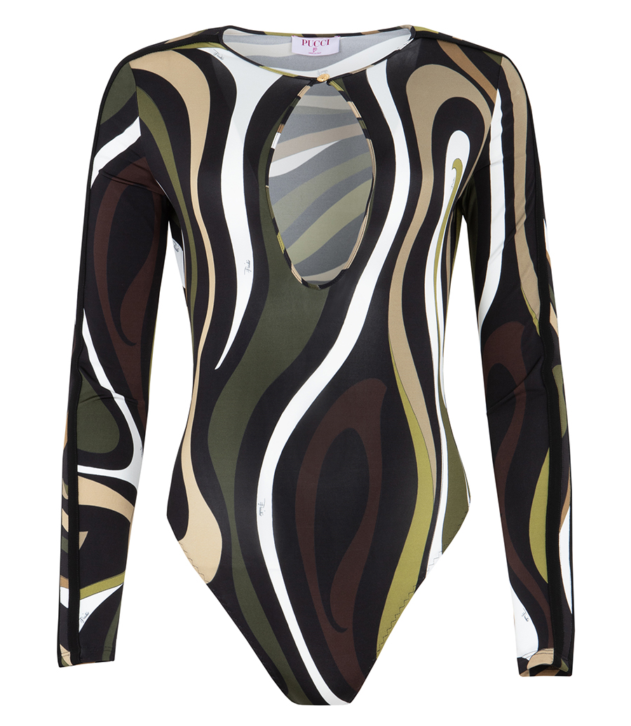 PUCCI - MARMO PRINT BODYSUIT