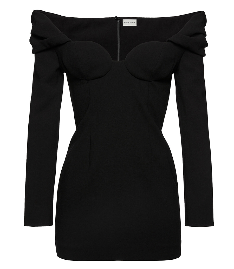 BUSTIER AND OFF SHOULDER MINI DRESS | Soho Soho Eshop