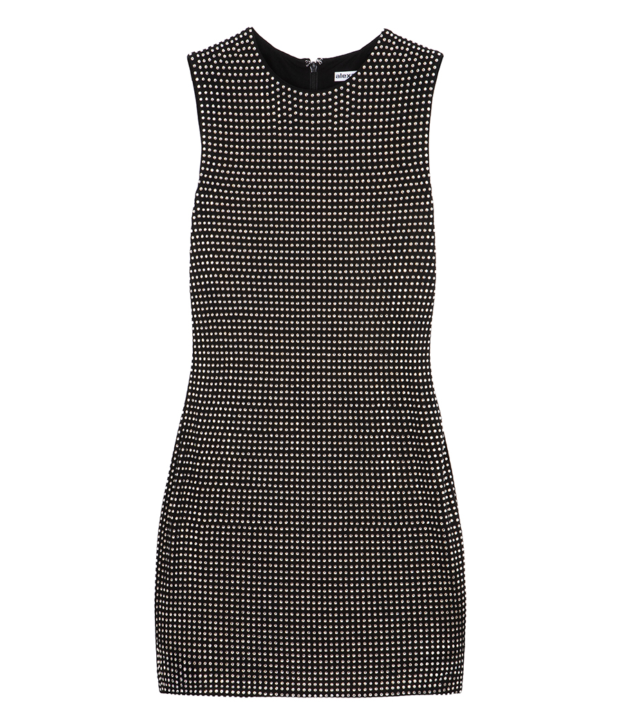 ALEXANDER WANG - CRYSTAL EMBELLISHED  MINI DRESS