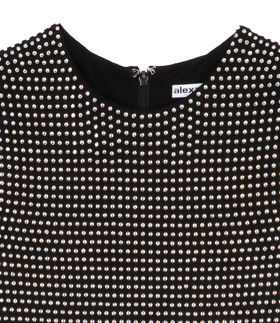 CRYSTAL EMBELLISHED  MINI DRESS