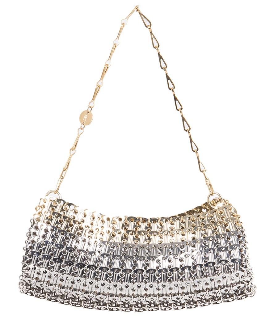 RABANNE - 1969 SKYLINE BI-COLOR CLUTCH