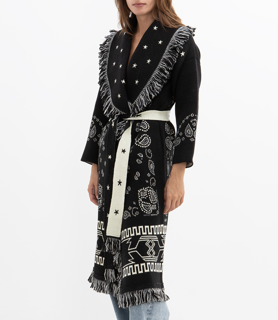 BANDANA JACQUARD COAT