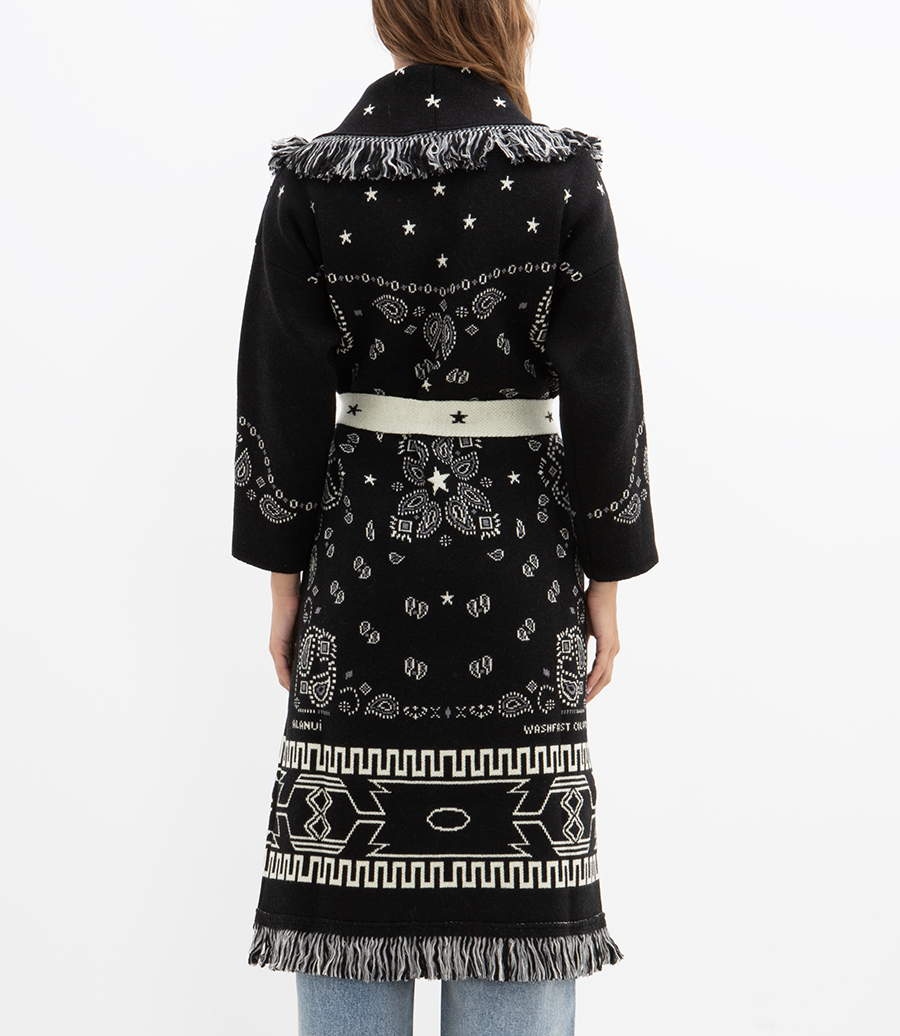 BANDANA JACQUARD COAT