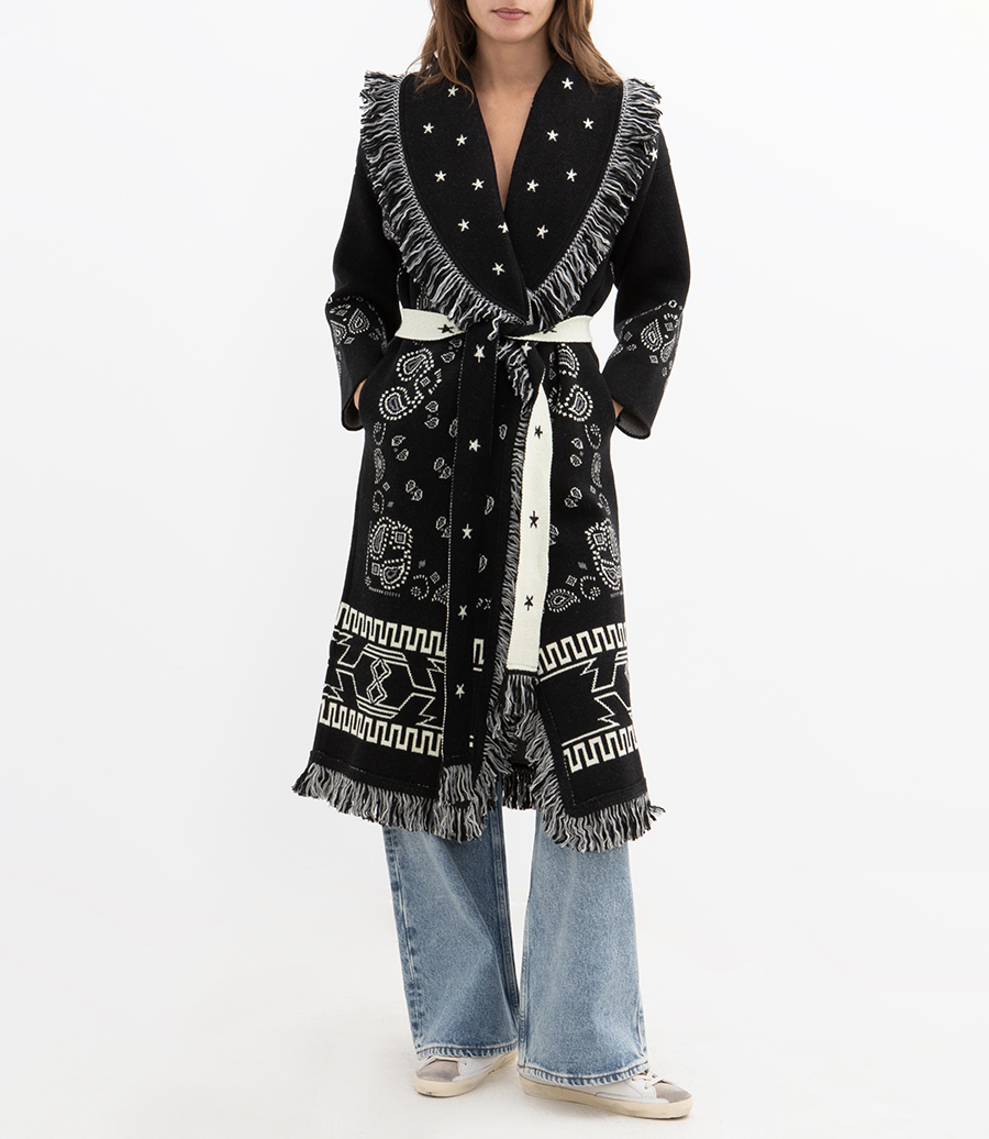 BANDANA JACQUARD COAT