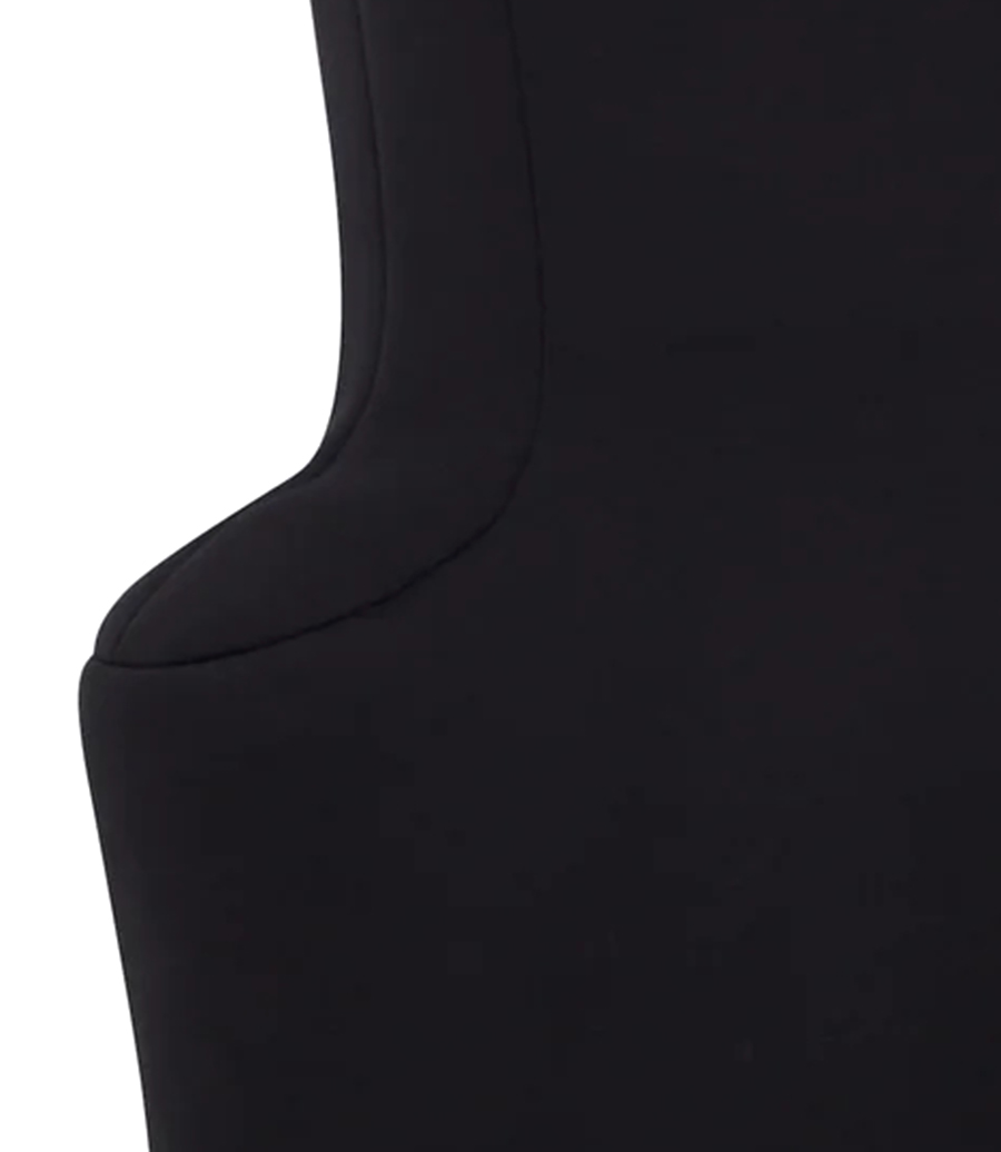 STRAPLESS MINI DRESS WITH PADDED HIP DETAIL