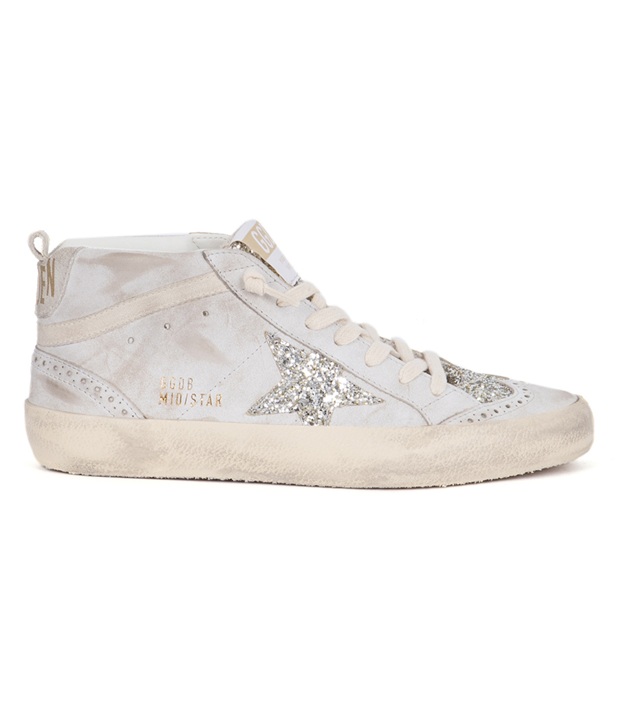 GOLDEN GOOSE  - GLITTER STAR MID STAR