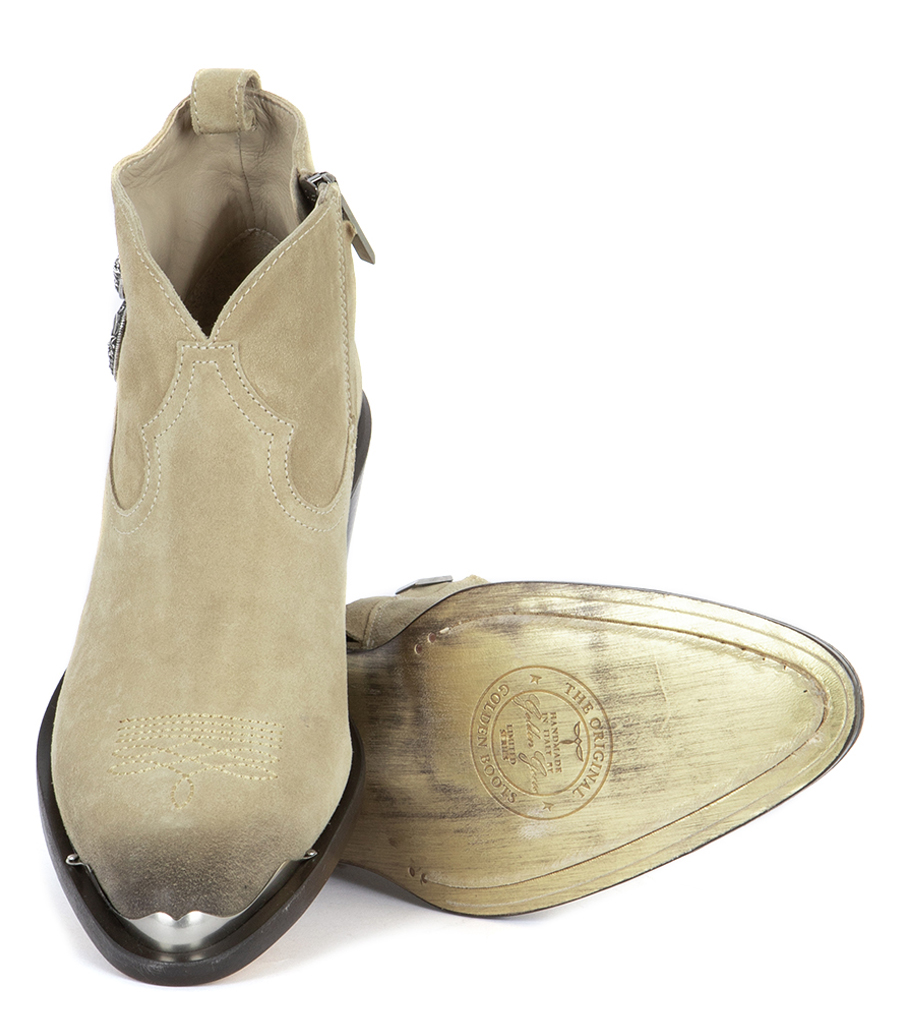 PATTY ANKLE BOOTS WAXED SUEDE