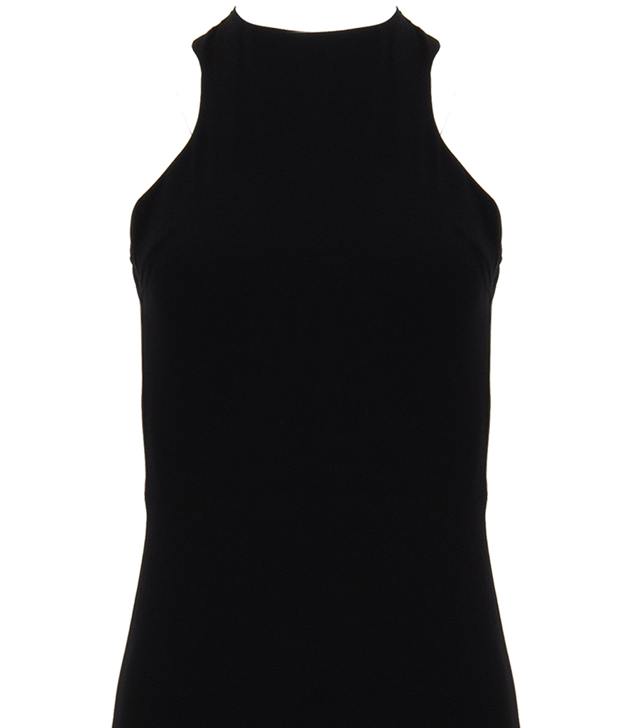 TANK TOP LONG DRESS GEROGETTE