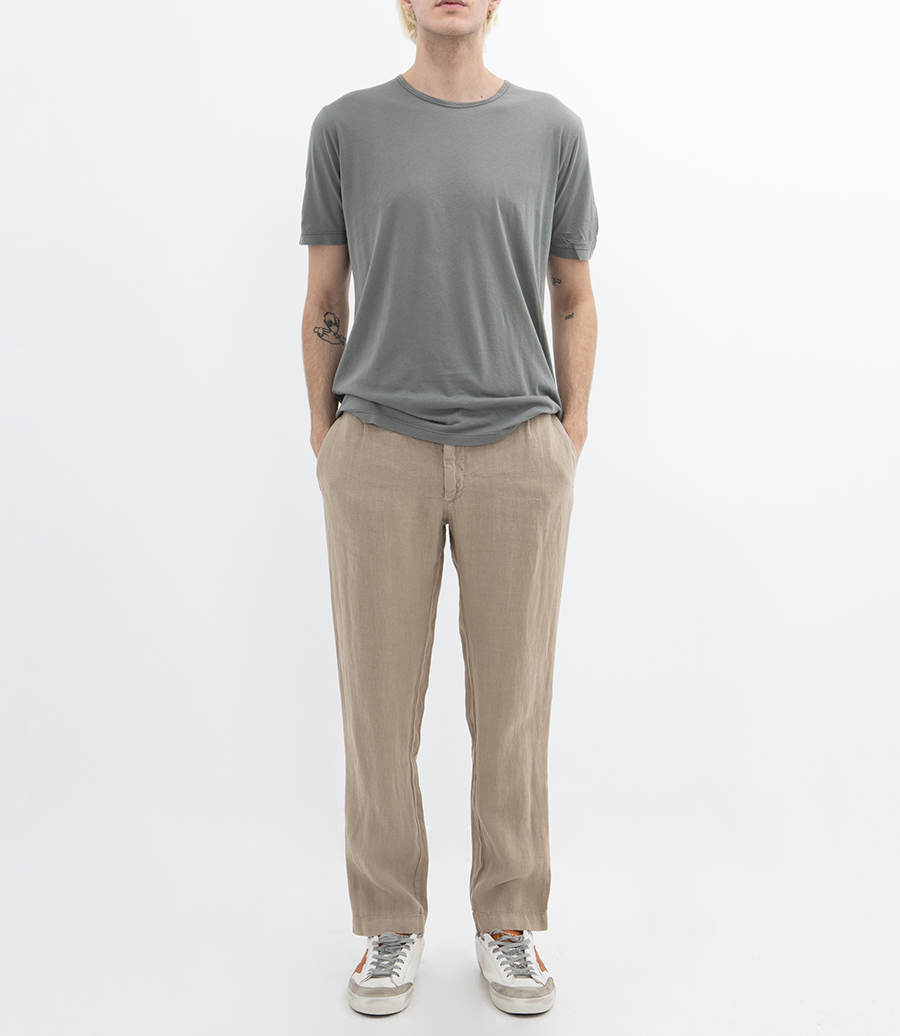 LINEN TANKER EASY PANTS