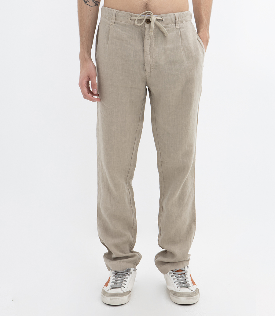 LINEN TANKER EASY PANTS