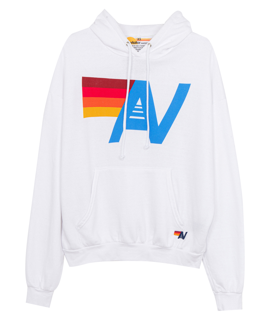 AVIATOR NATION - LOGO PULLOVER RELAXED HOODIE