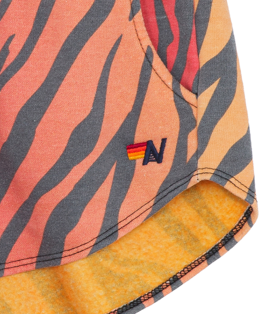 TIGER LOUNGER ZIP SHORT