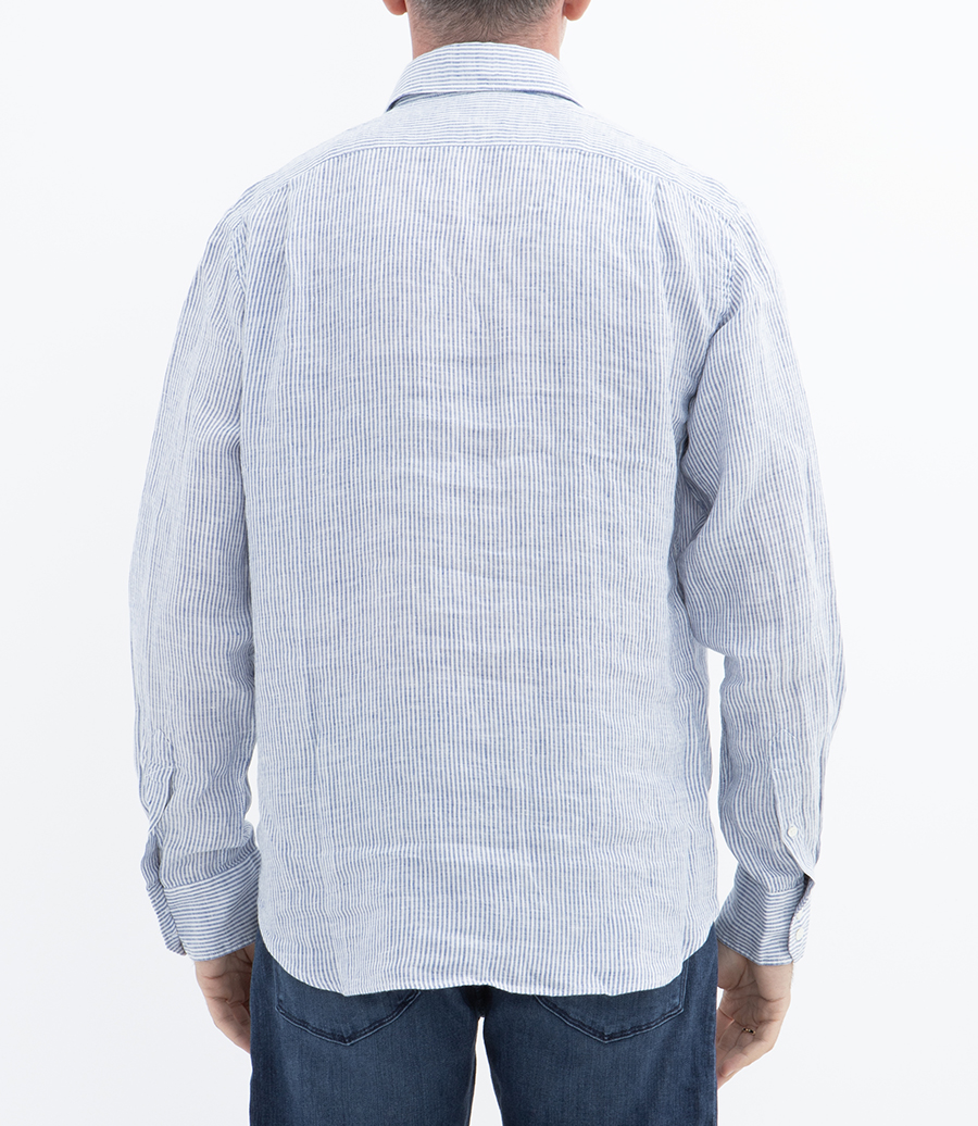 PAUL STRIPED SEERSUCKER SHIRT