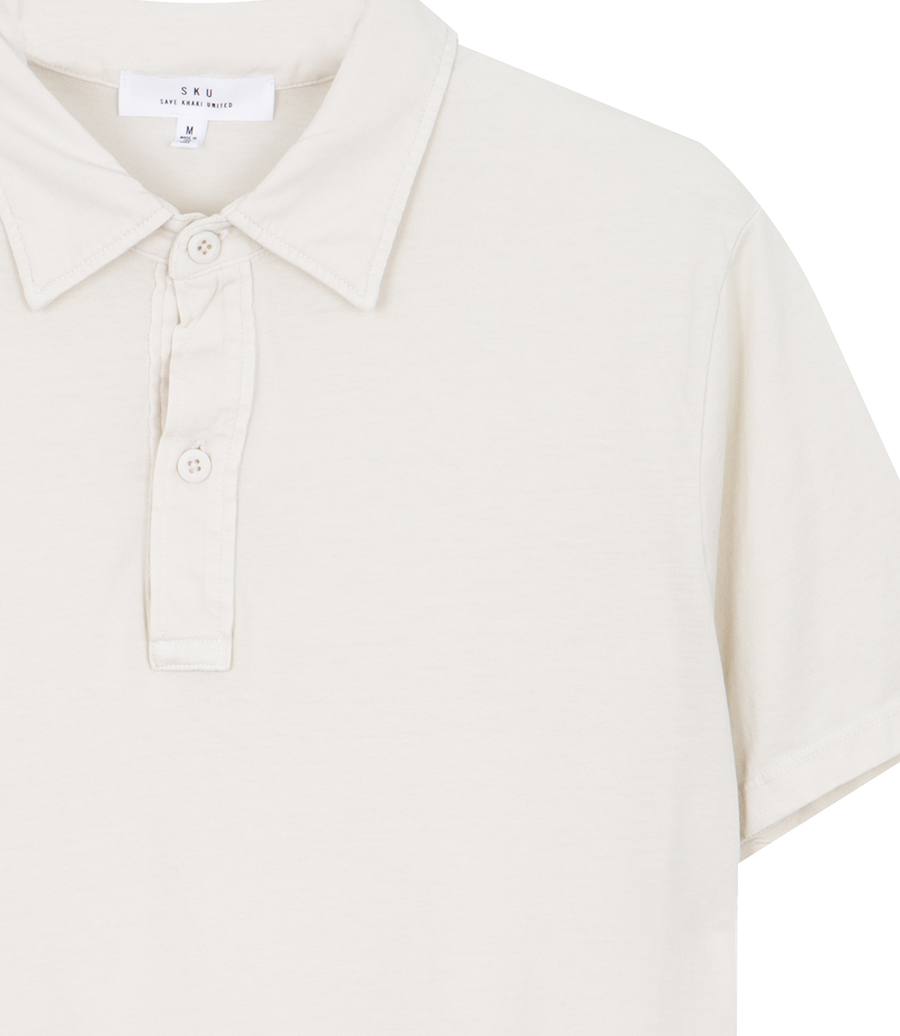SS SUPIMA JERSEY POLO TEE