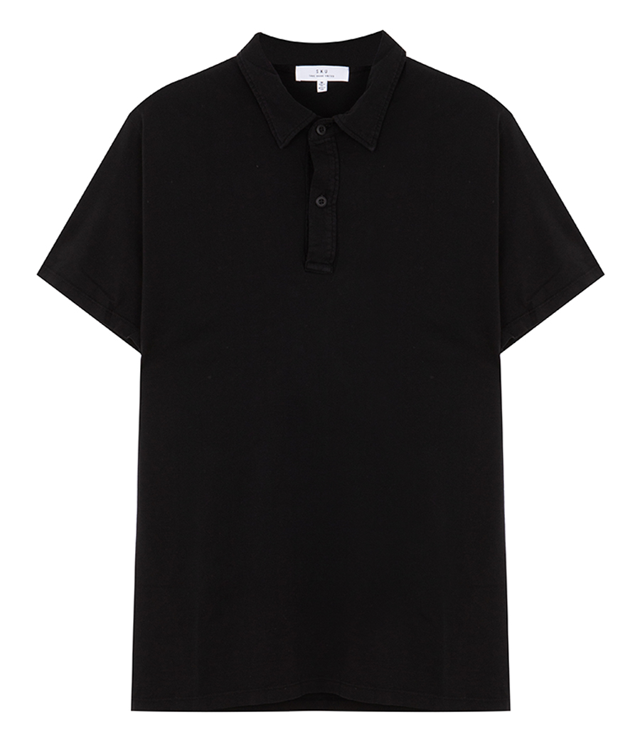 SAVE KHAKI - SS SUPIMA JERSEY POLO TEE